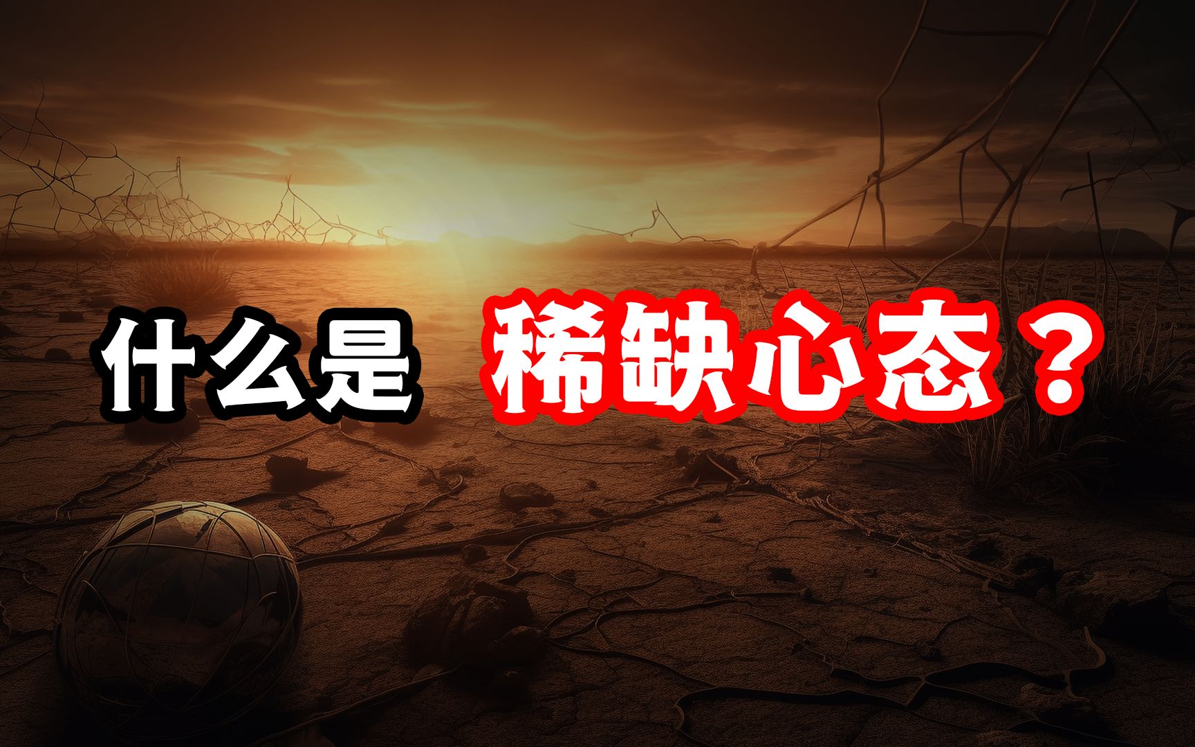 什么是稀缺心态?明白这一点,大幅度提高你的专注力与效率!哔哩哔哩bilibili