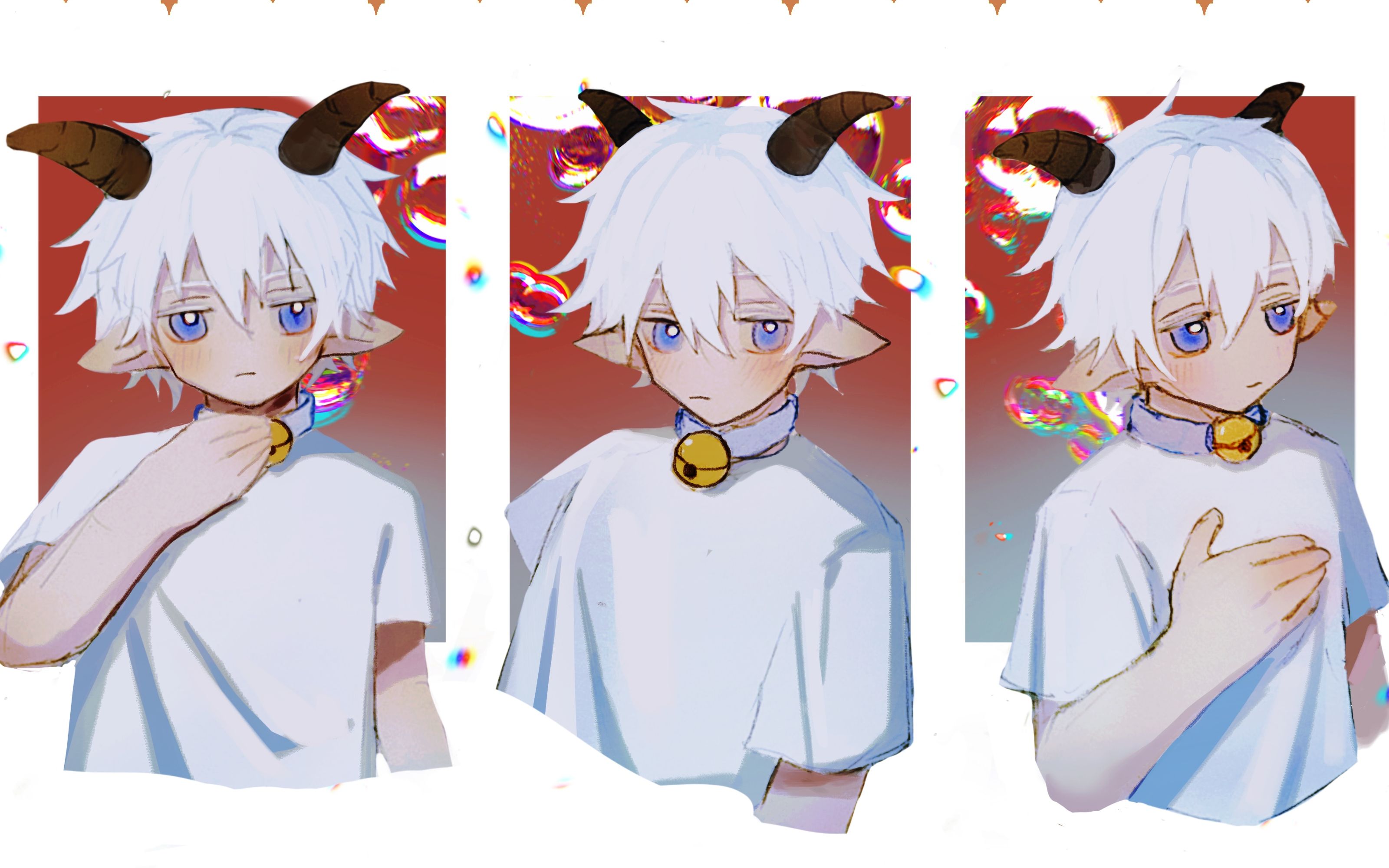 【procreate上色】28/02/20喜羊羊拟人,羊守好好看_哔哩哔哩 (゜-゜)