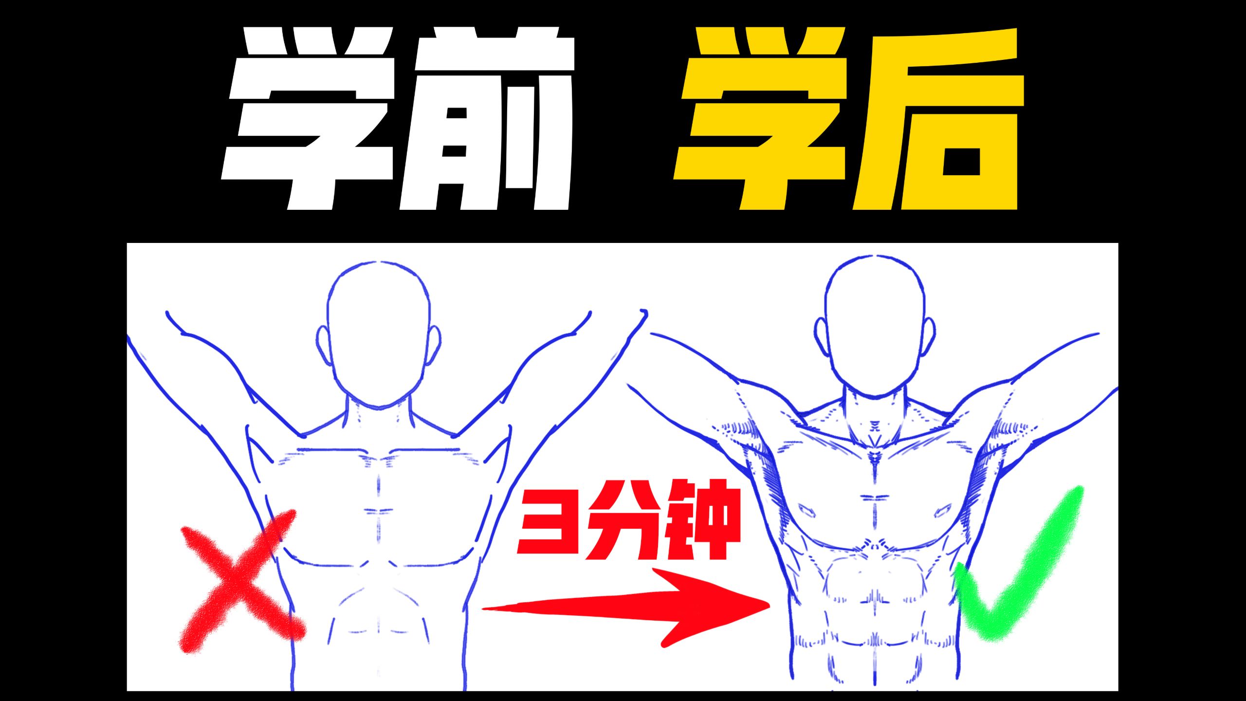 新手谁画谁错的人体结构！抬臂