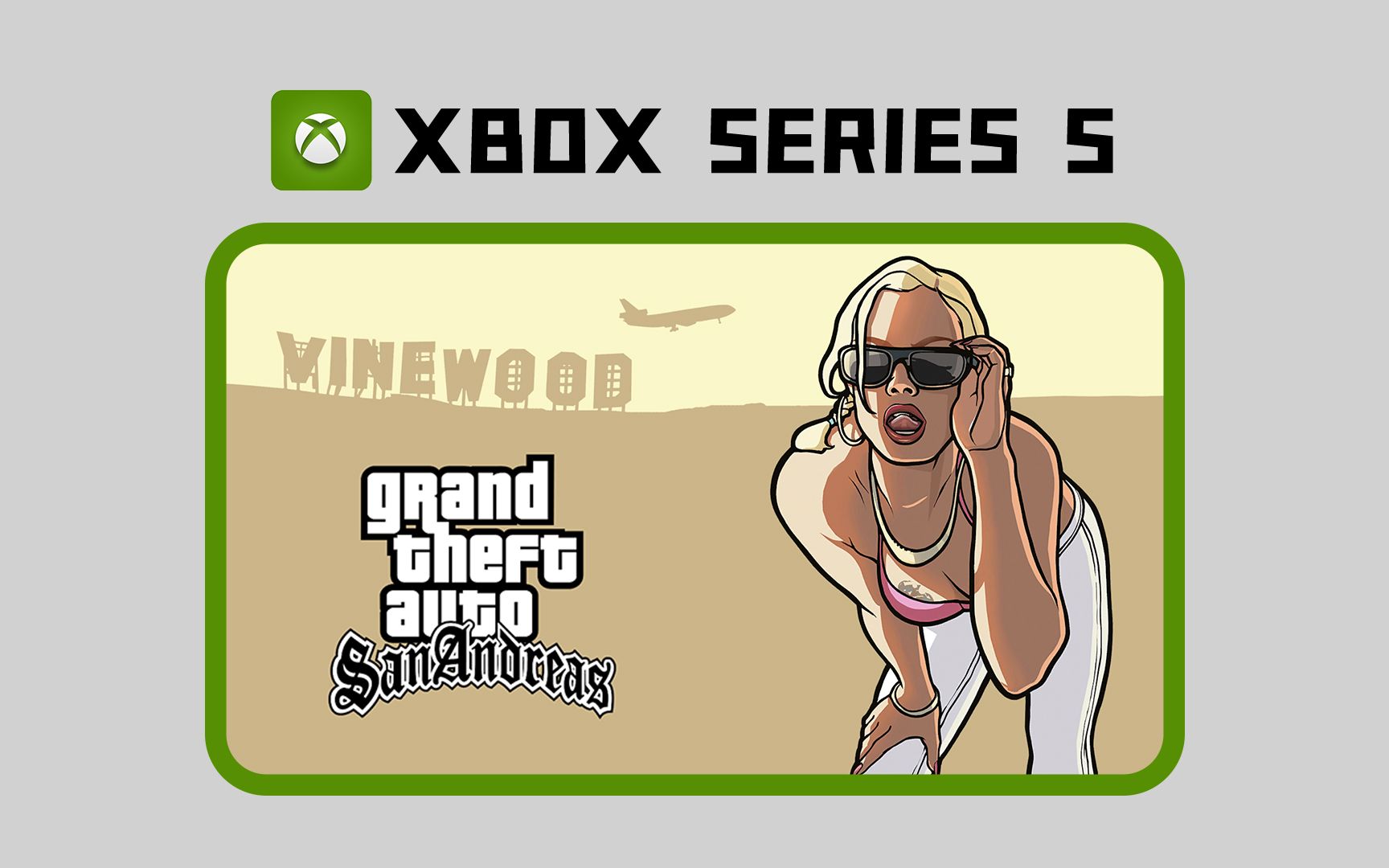 [图]【Xbox Series S】GTA:SA 侠盗猎车手：圣安地列斯 高清重制版 试玩 演示 XSS Grand Theft Auto San Andreas