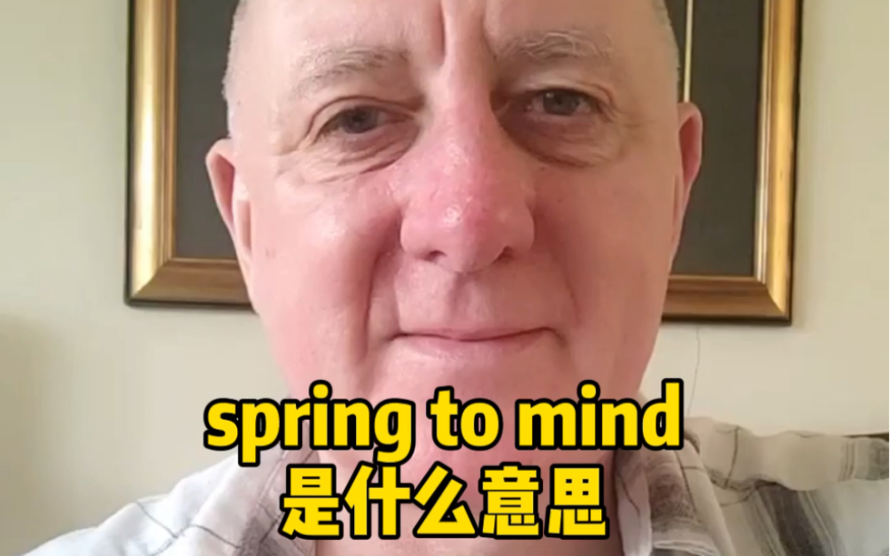 spring to mind哔哩哔哩bilibili