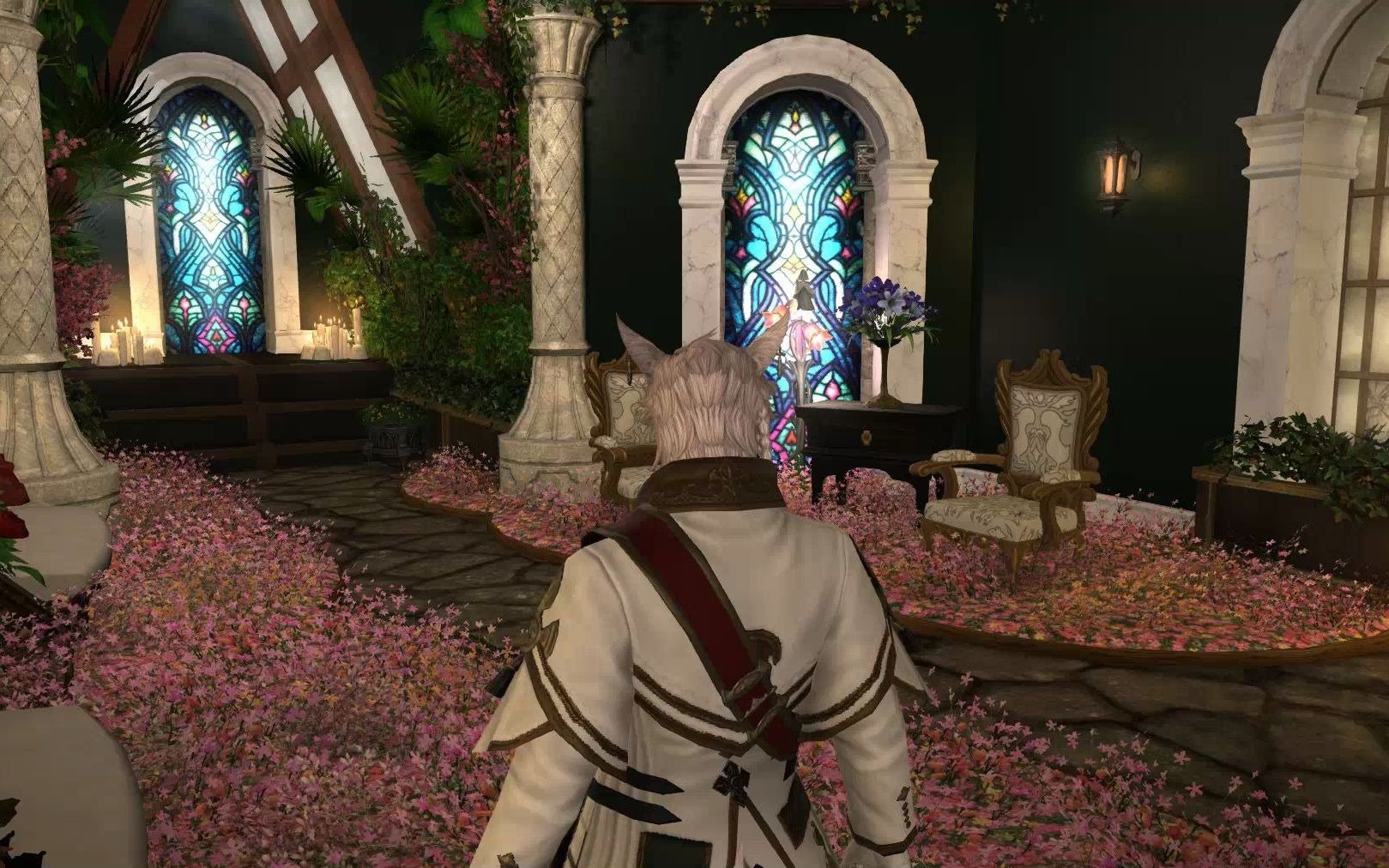 【ff14装修存档】沙都s自宅欧式 地下室森系