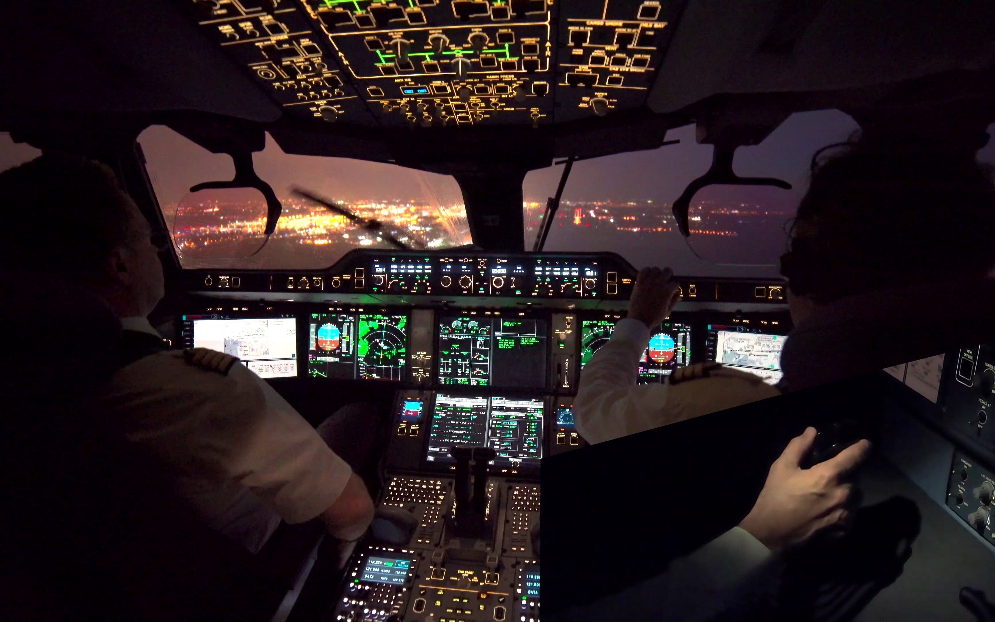 空客A350驾驶舱图片