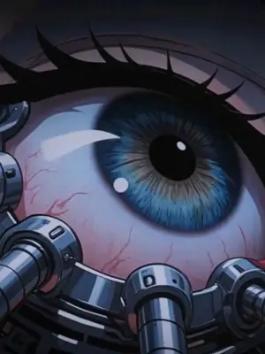 In order to gain the ability to crack any code, I installed the most advanced AI computer right onto my eye—only to discover that my opponent was actually my younger sister’s AI…