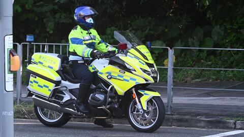 香港警察护送组车队 哔哩哔哩