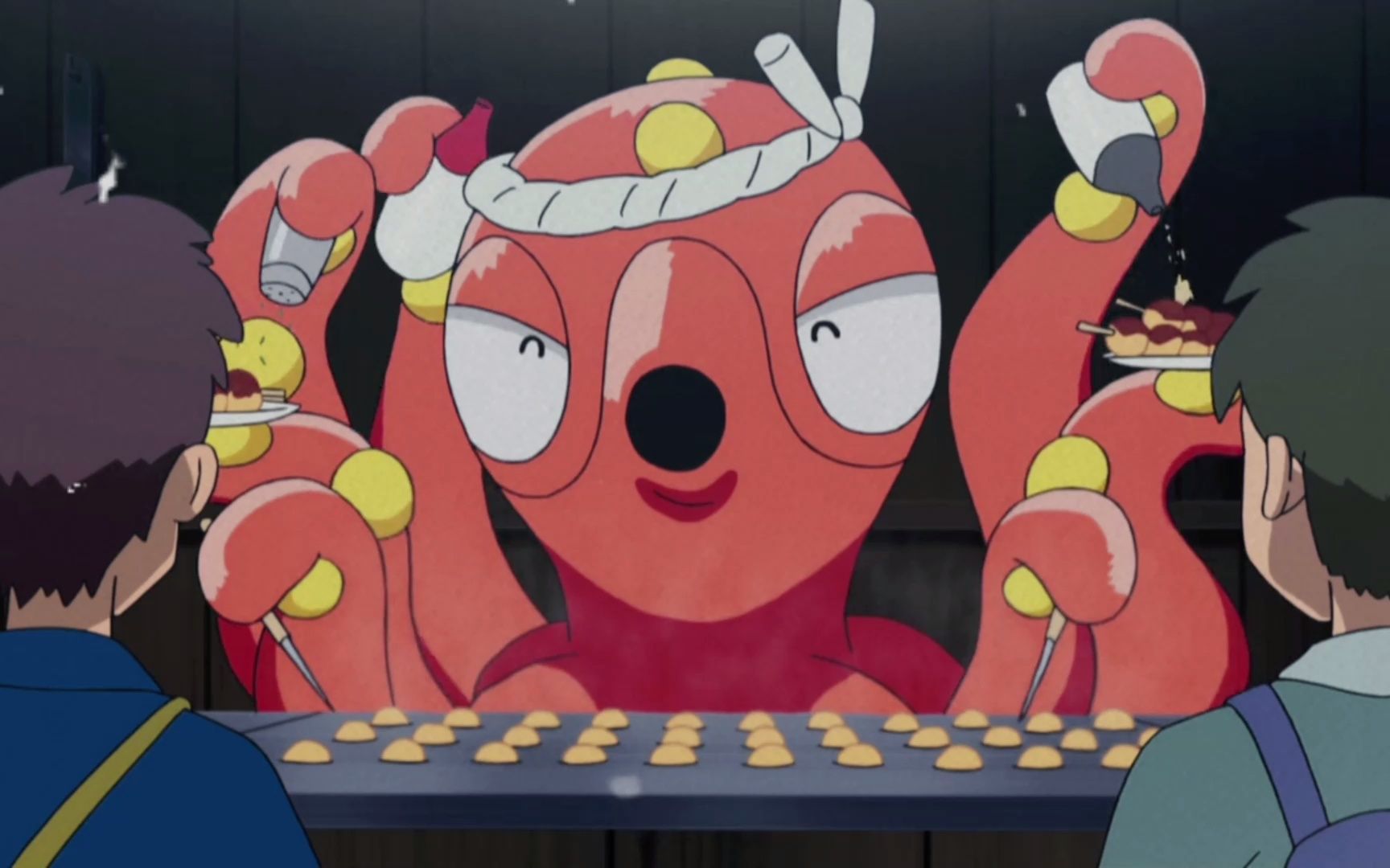 【宝可梦】章鱼桶亲自做章鱼小丸子?