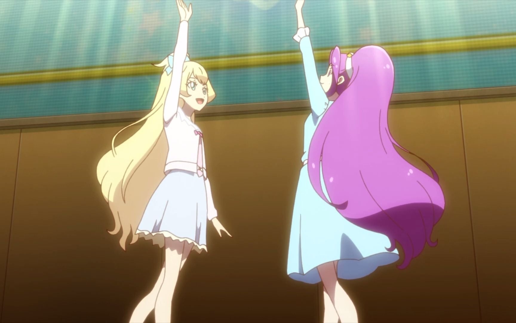 【偶像活动 on parade!】美月×姬的live「スタートライン!