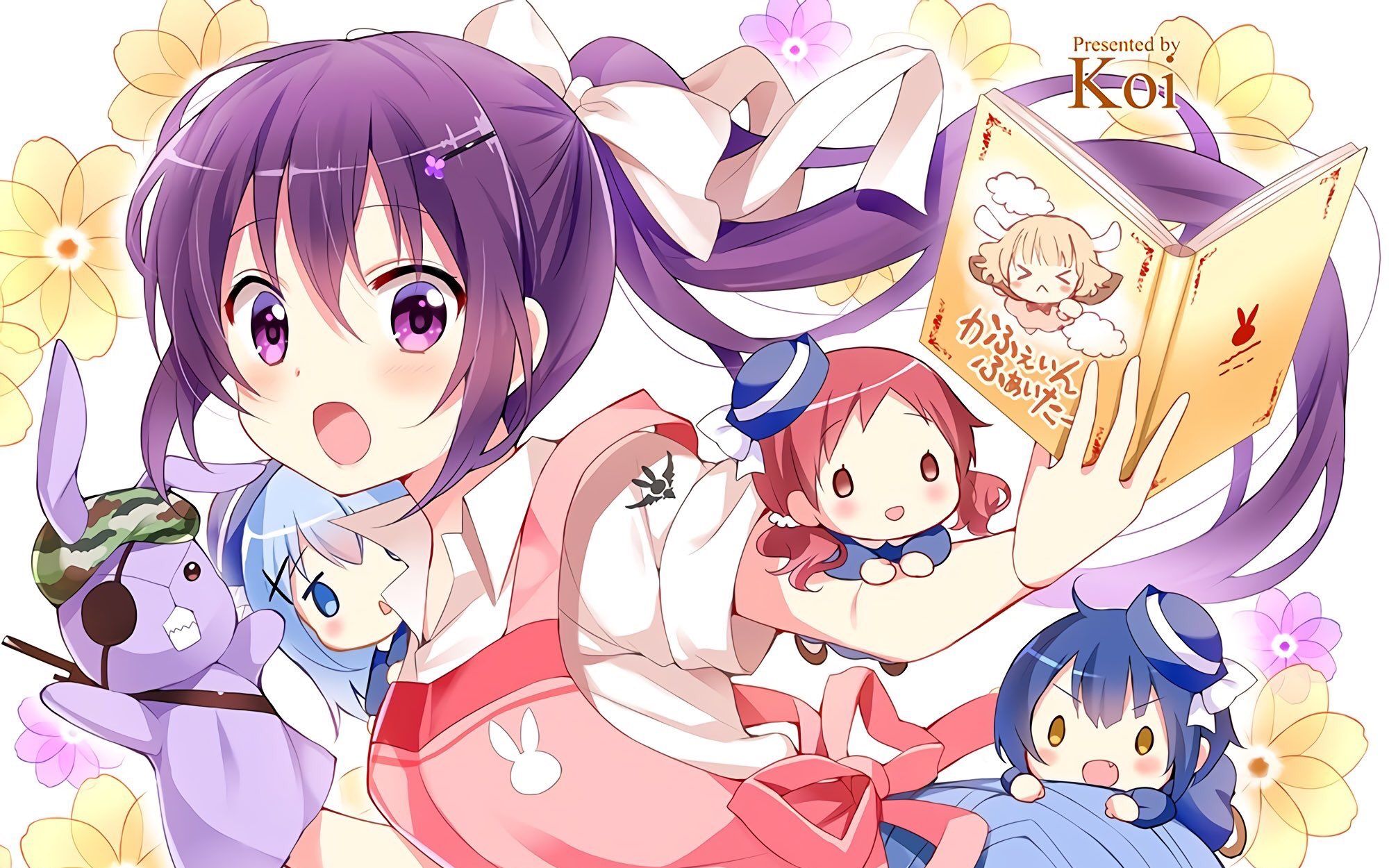 【remix】『点兔』理世&纱路 角色歌 -「eを探す日常」 ennojo remix