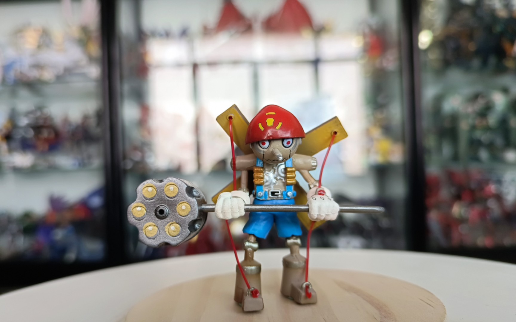 【数码宝贝手办简单评测】国产翻模木偶兽