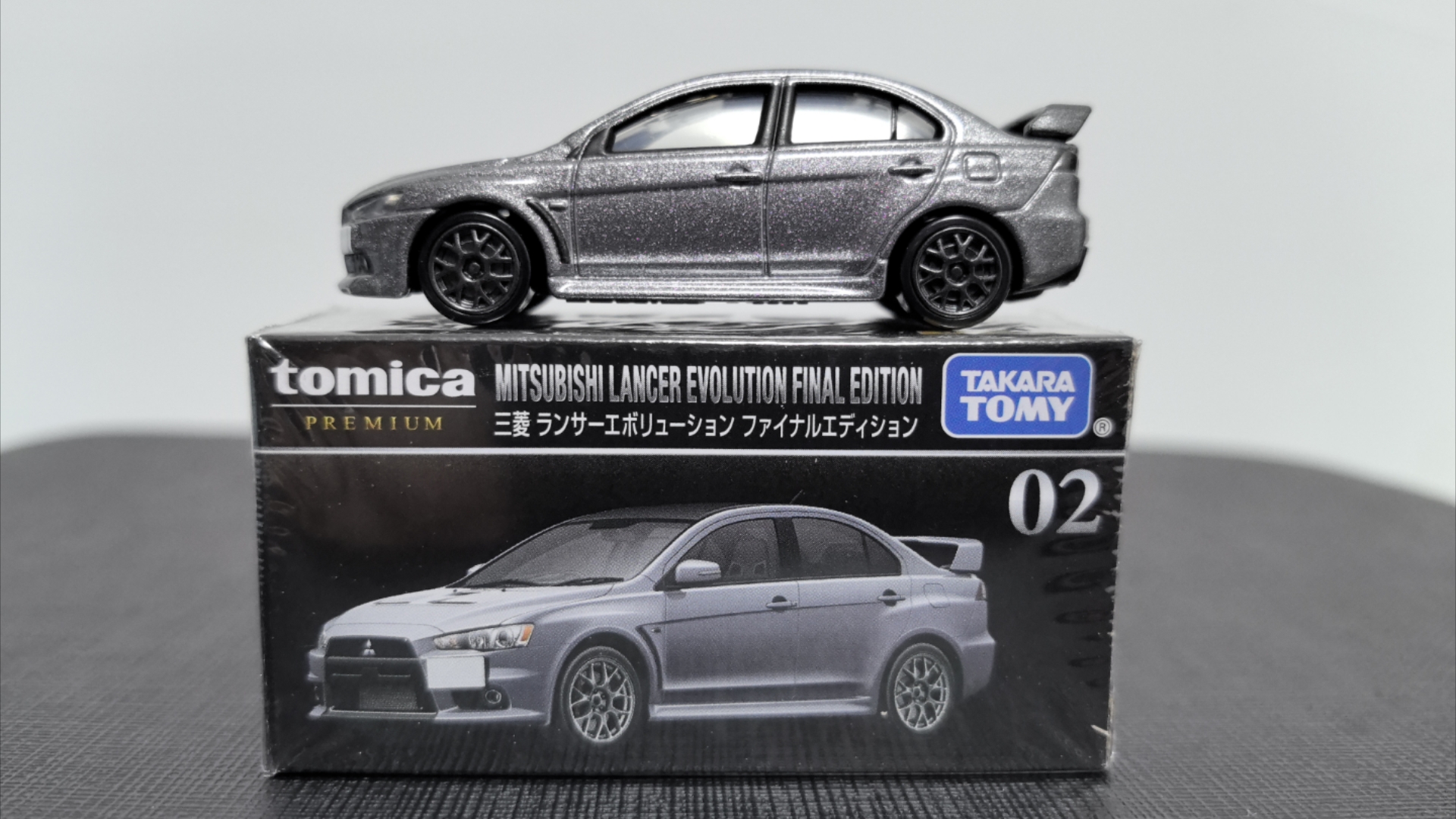 【多美卡tp黑盒02号】三菱 兰瑟 evo 10代 最终版(mitsubishi lancer