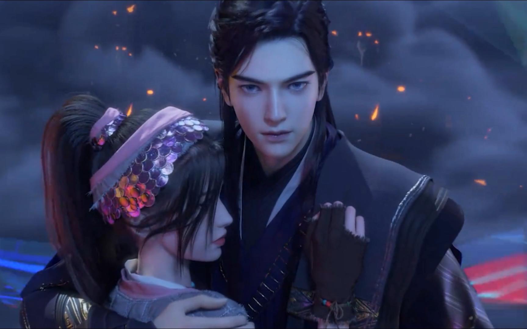 只要你有危险,我都会来救你 国漫镜玄屠丽