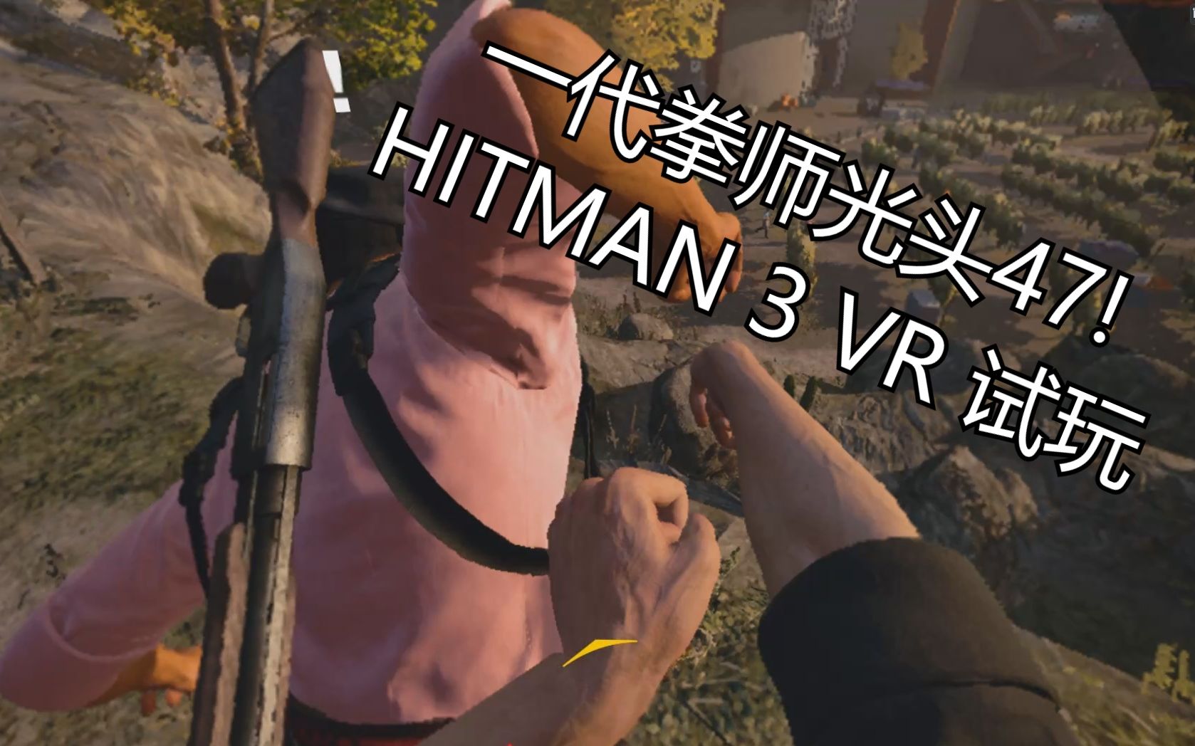 [图]打人侠！HITMAN3 VR试玩