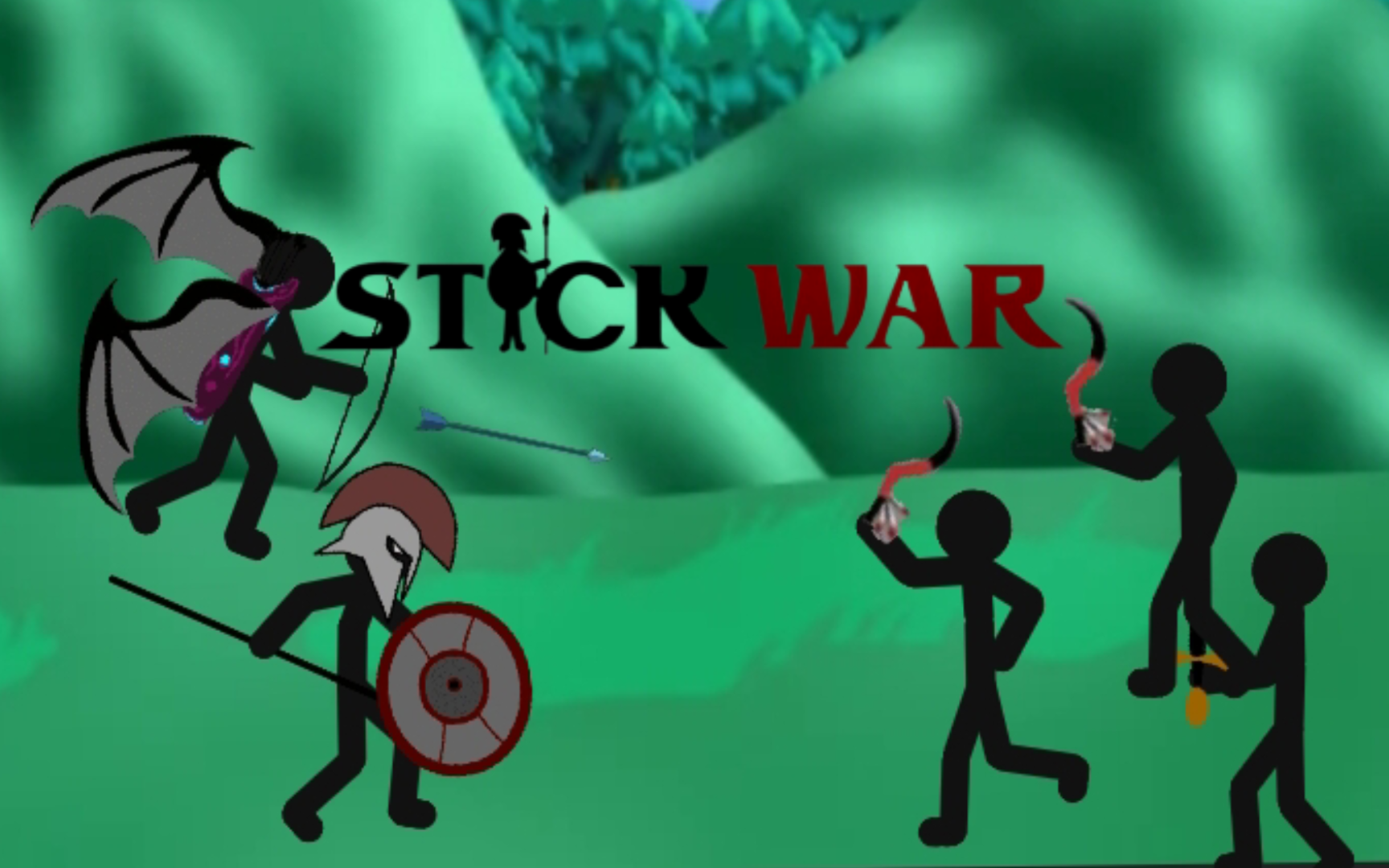 原野激战,决斗剑镰叛军!火柴人战争群雄四起 第五集