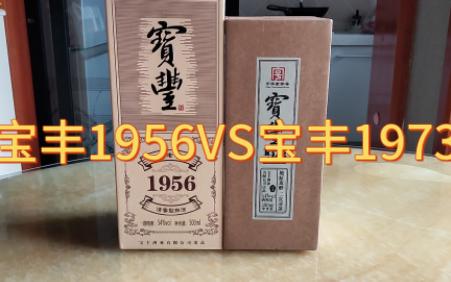 宝丰酒1956VS宝丰酒1973,惭愧,又让B站酒友老哥请我喝酒了(狗头)哔哩哔哩bilibili