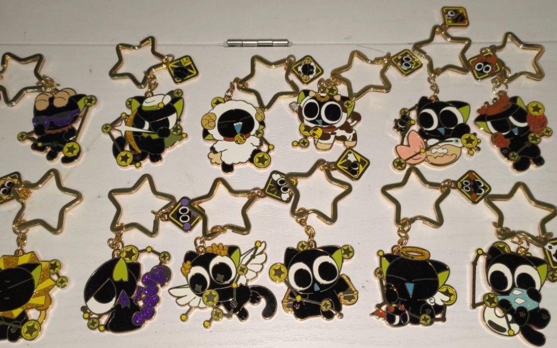 罗小黑十二星座官方挂件.