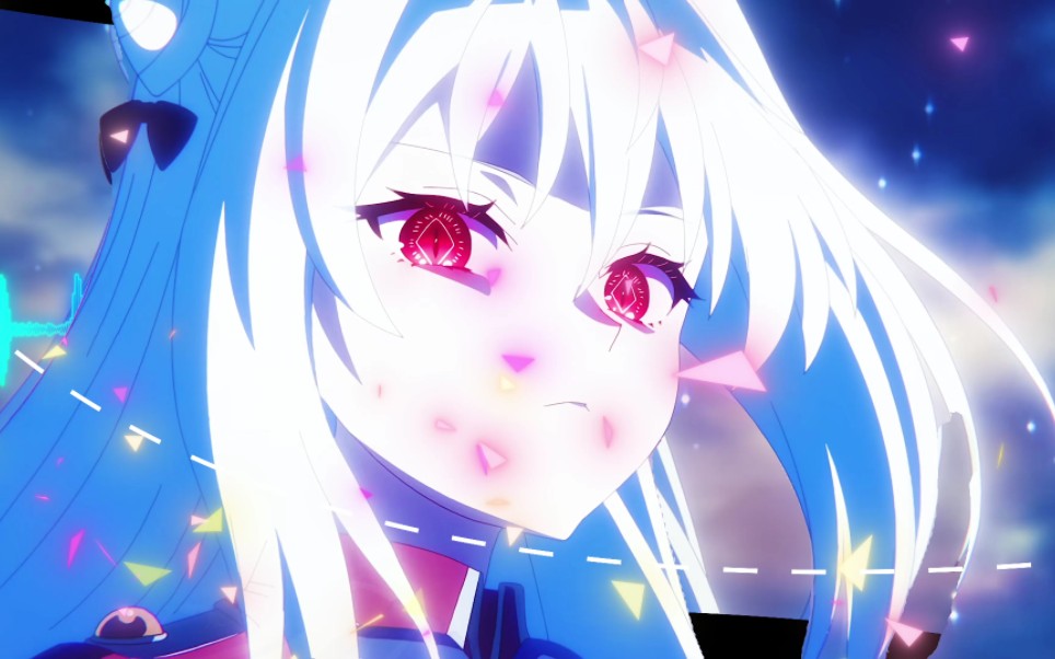 白毛的小吸血鬼也很好看嘛