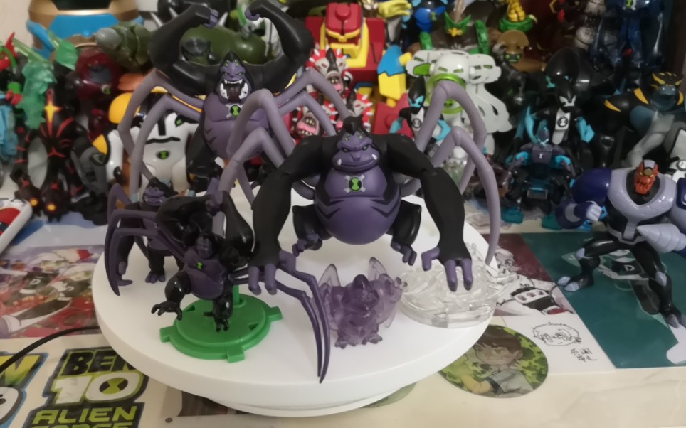 终极蜘蛛魔猴专场!ben10少年骇客终极异形