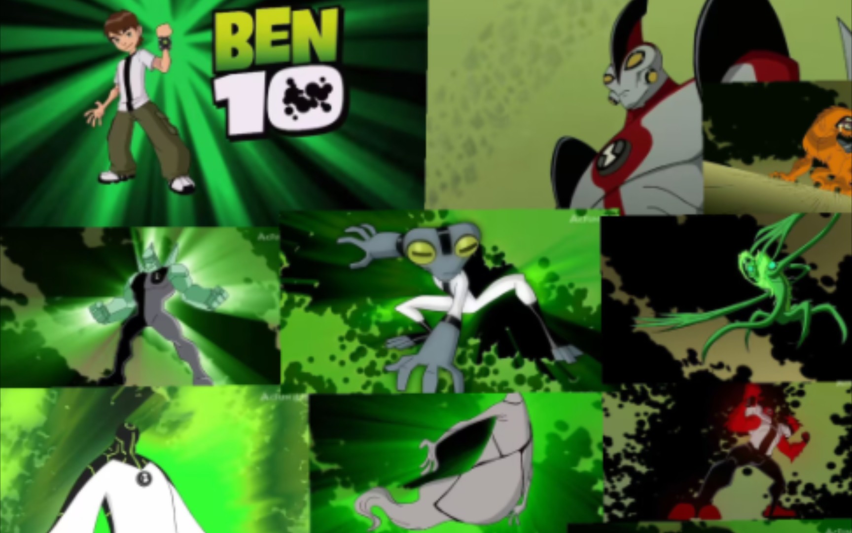 [图]BEN 10初代班变身大全