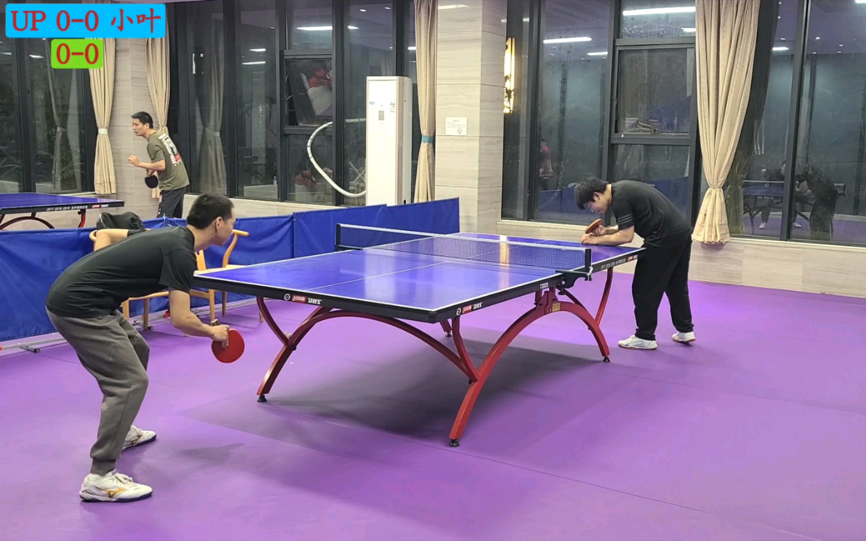 20240218 重庆万科渝园小区乒乓球场 up 1-3 小叶