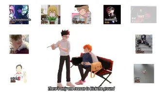 ハイキュー 烏野高校 Vs 白鳥沢学園高校 Op ヒカリアレ Burnout Syndromes 哔哩哔哩 Bilibili