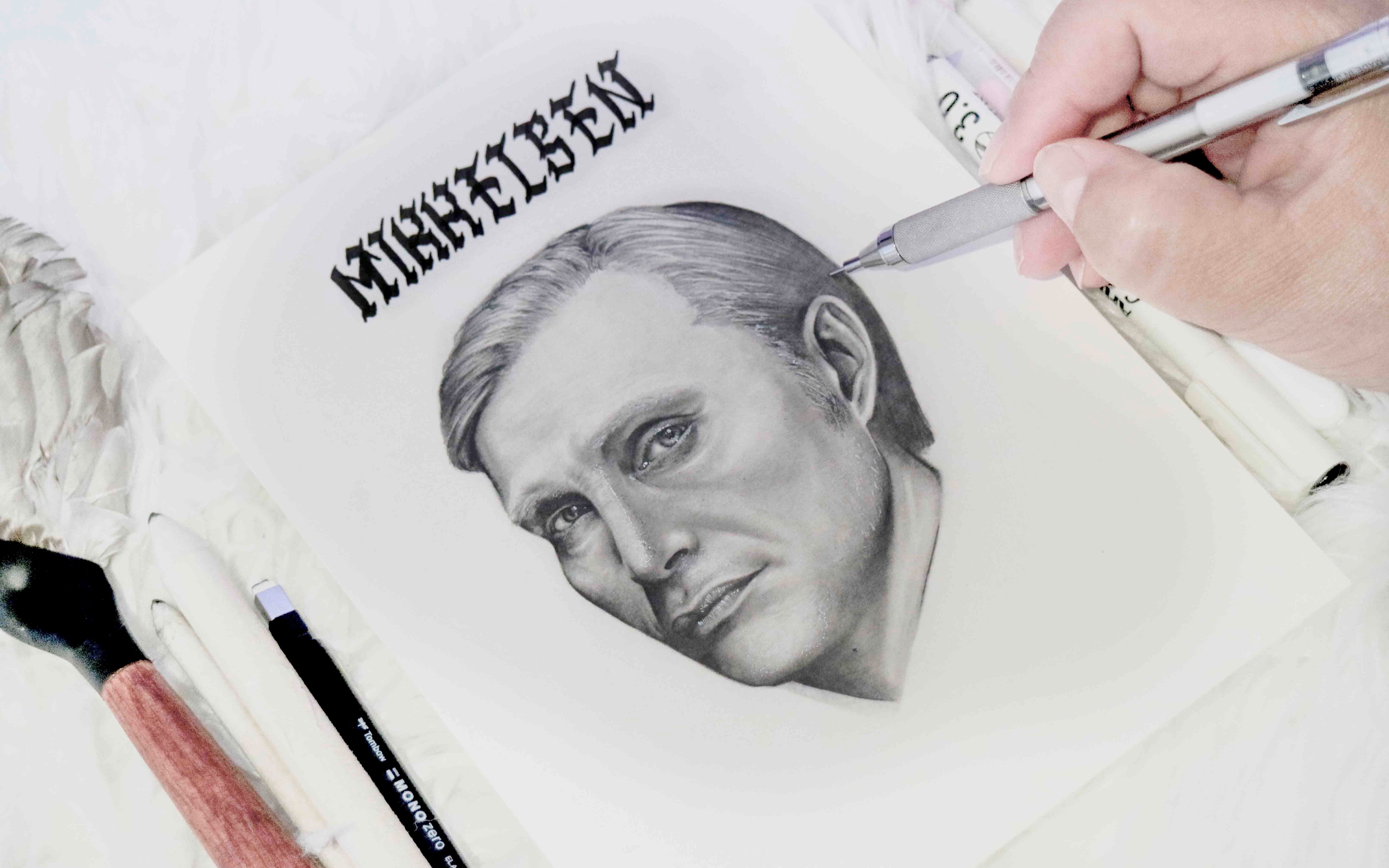 【至尚君】这次画个性感大叔(汉尼拔)