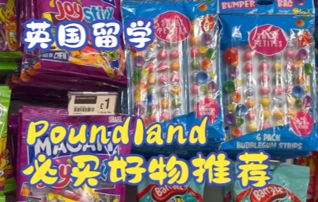 英国留学!!poundland一镑店必买好物推荐哔哩哔哩bilibili