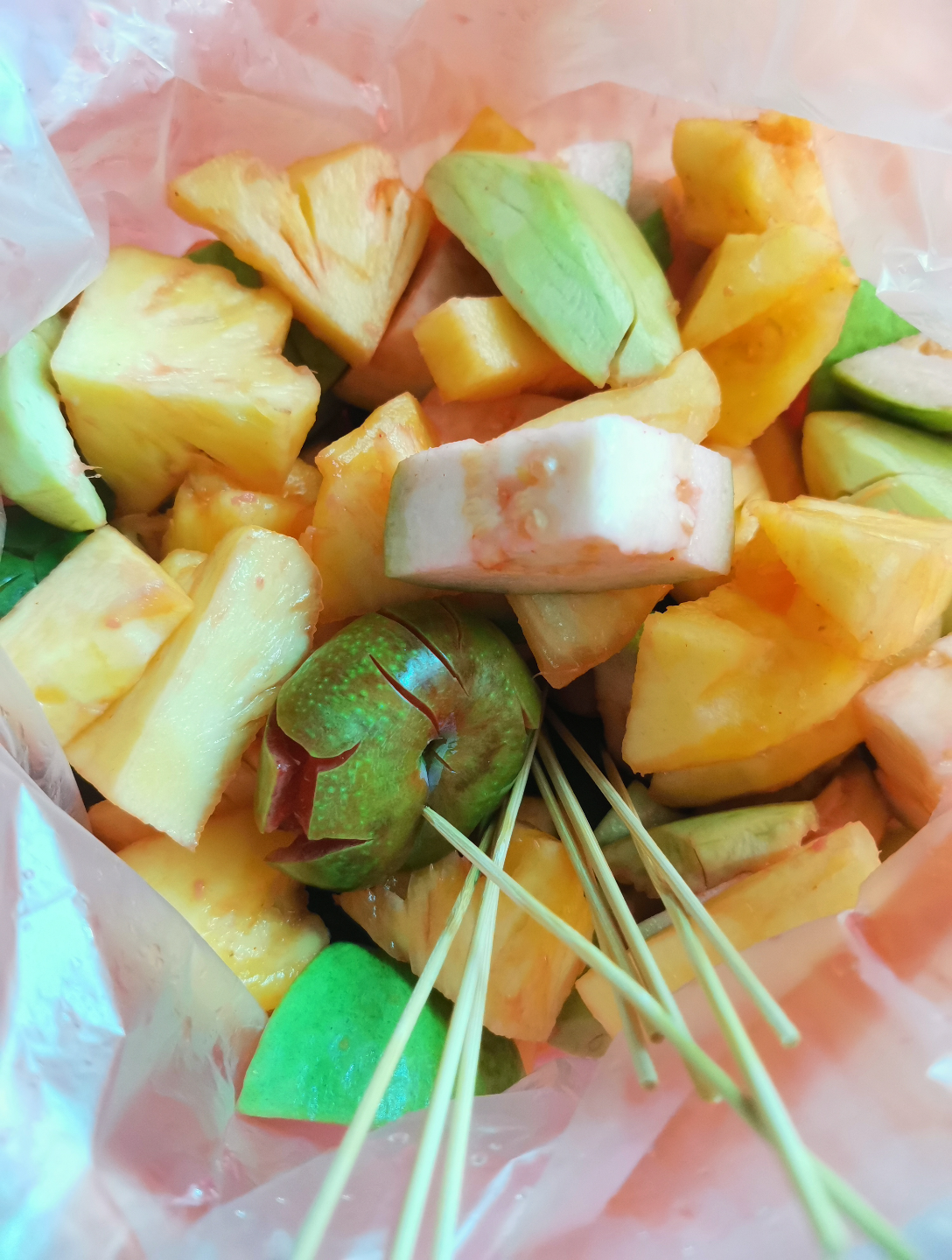 活动作品腌水果种草三