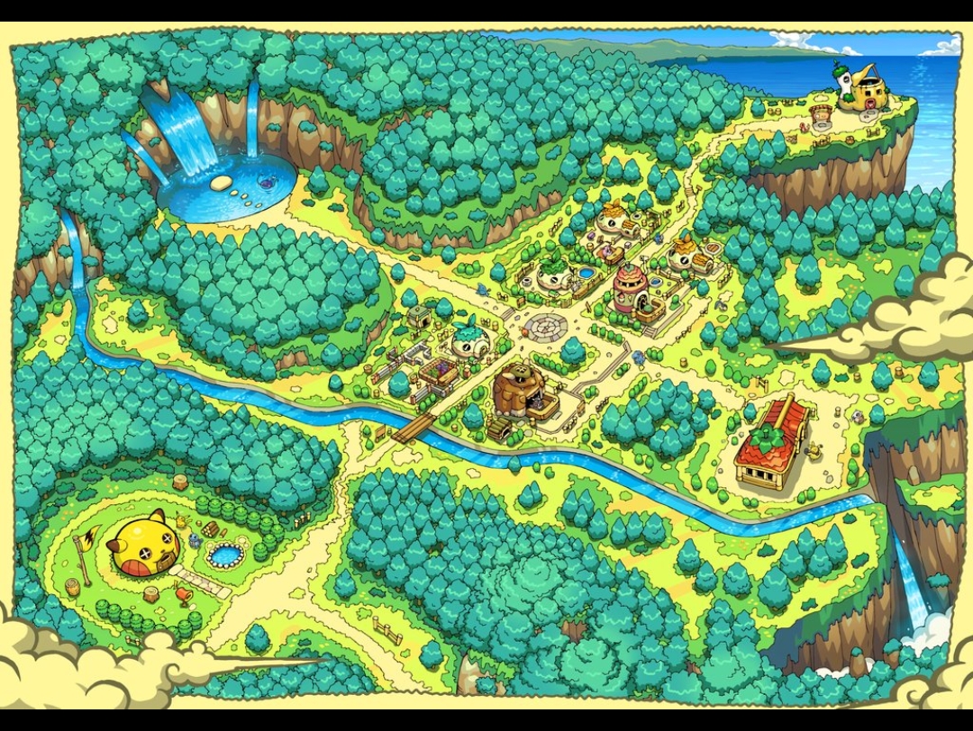 精灵宝可梦不可思议迷宫历代探险据点