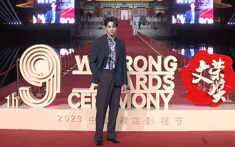 【许凯】2023第九届横店文荣奖许凯合集(红毯 颁奖 采访)