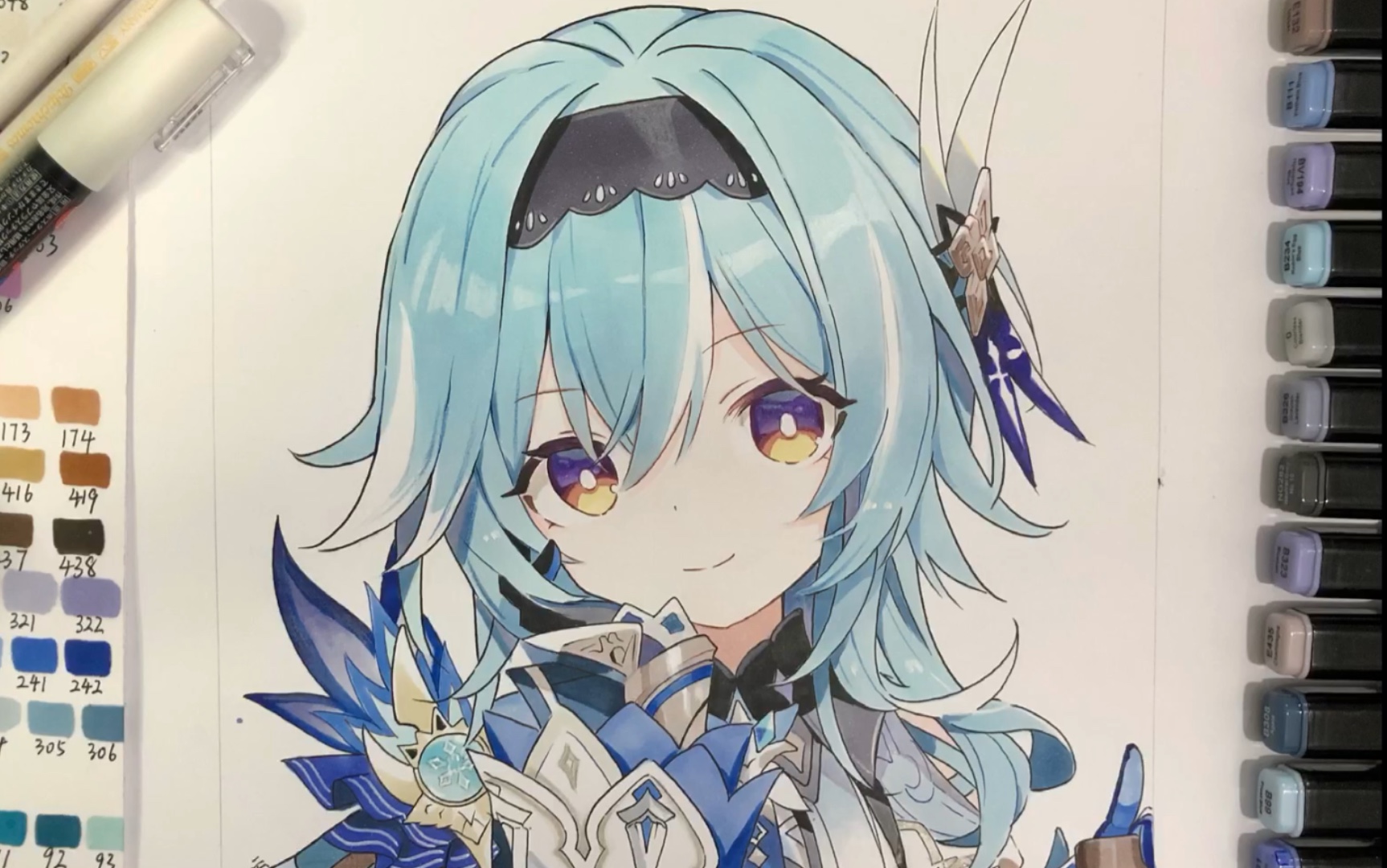 画个优菈小姐 会不会被记仇呢