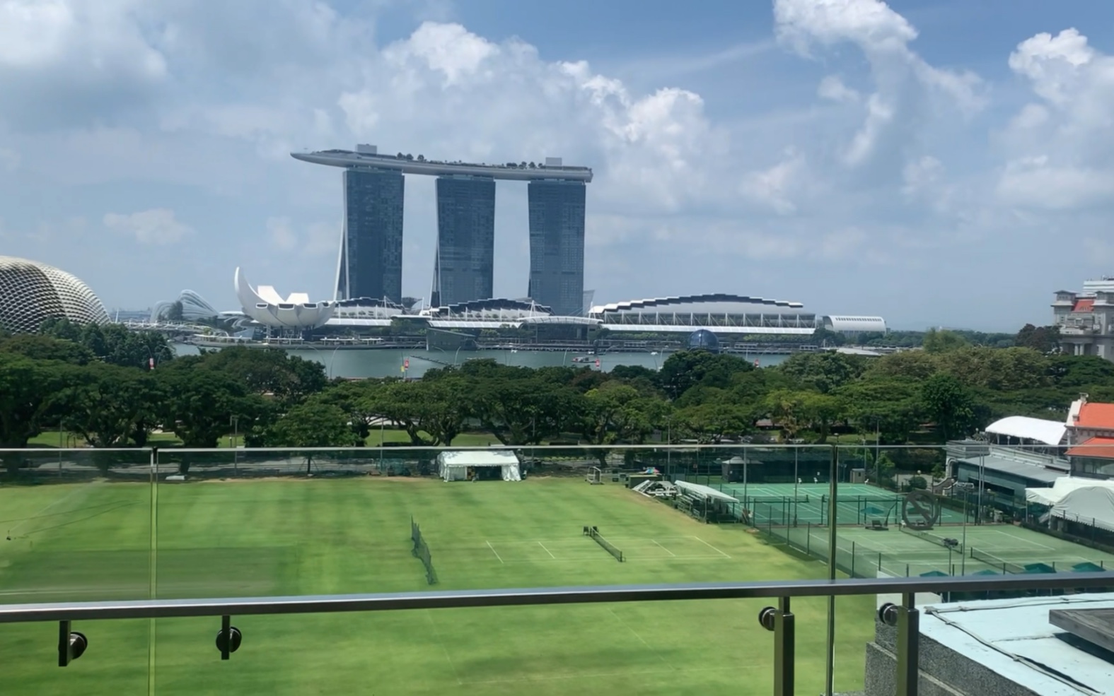 新加坡金沙酒店楼顶景观