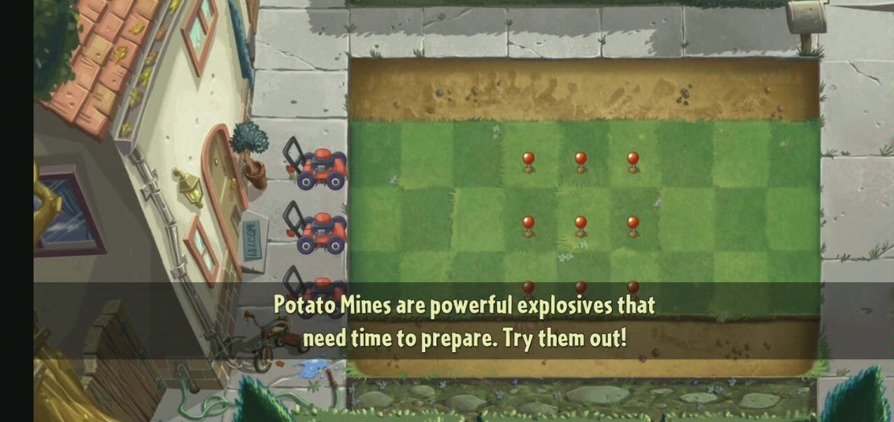 pvz2国际版戴夫庭院第四关地雷大阵获得卷心菜