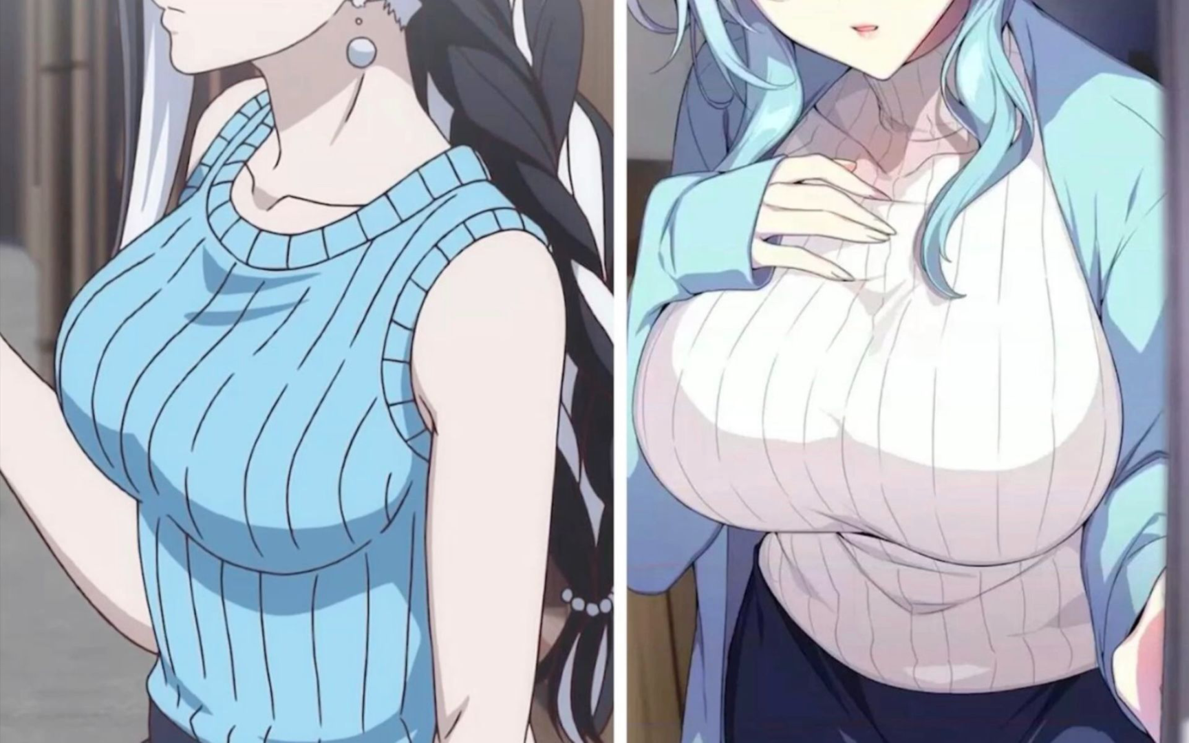 "雪女与未亡人长的一模一样,结婚后分不清怎么办!