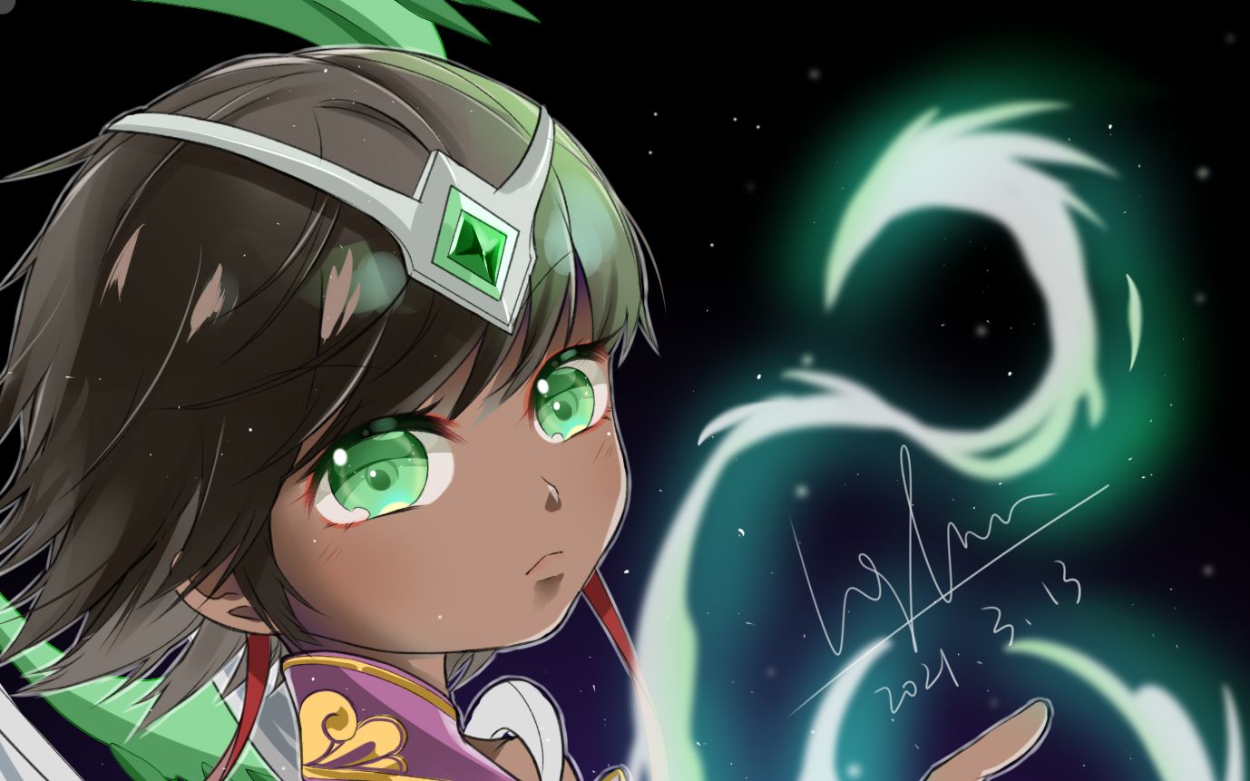 卡尔玛绘画过程