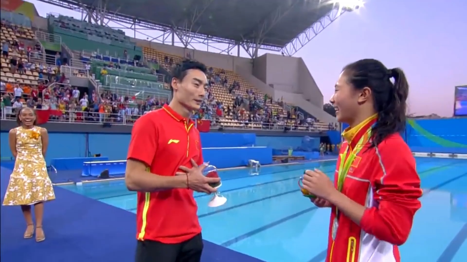 巴黎奥运会,会是个有故事的盛会么?8年前,秦凯向何姿求婚成功!