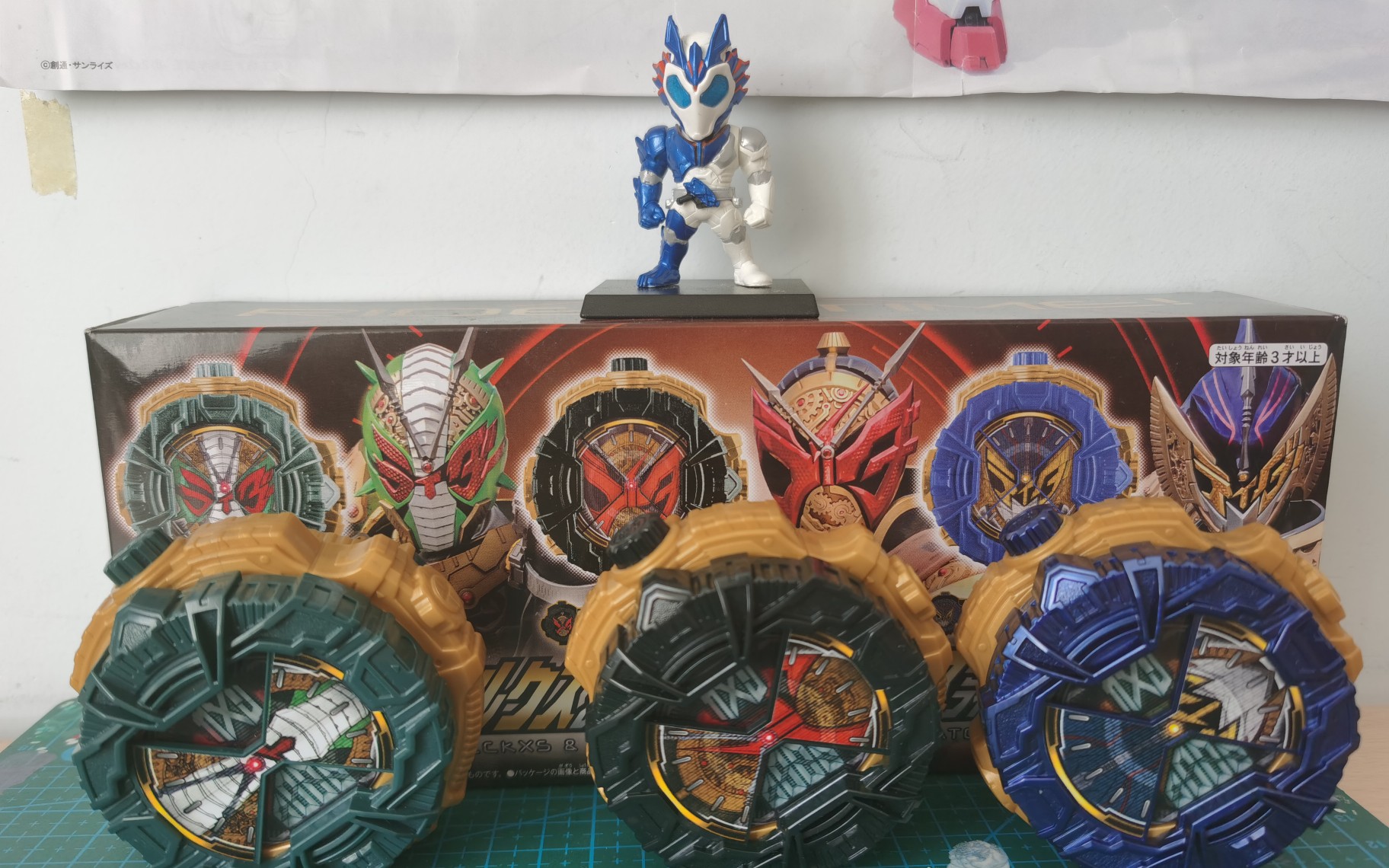 时王剧场版沙雕三兄贵 dx假面骑士时王 巴尔克斯 宗吉斯 扎莫纳斯表盘