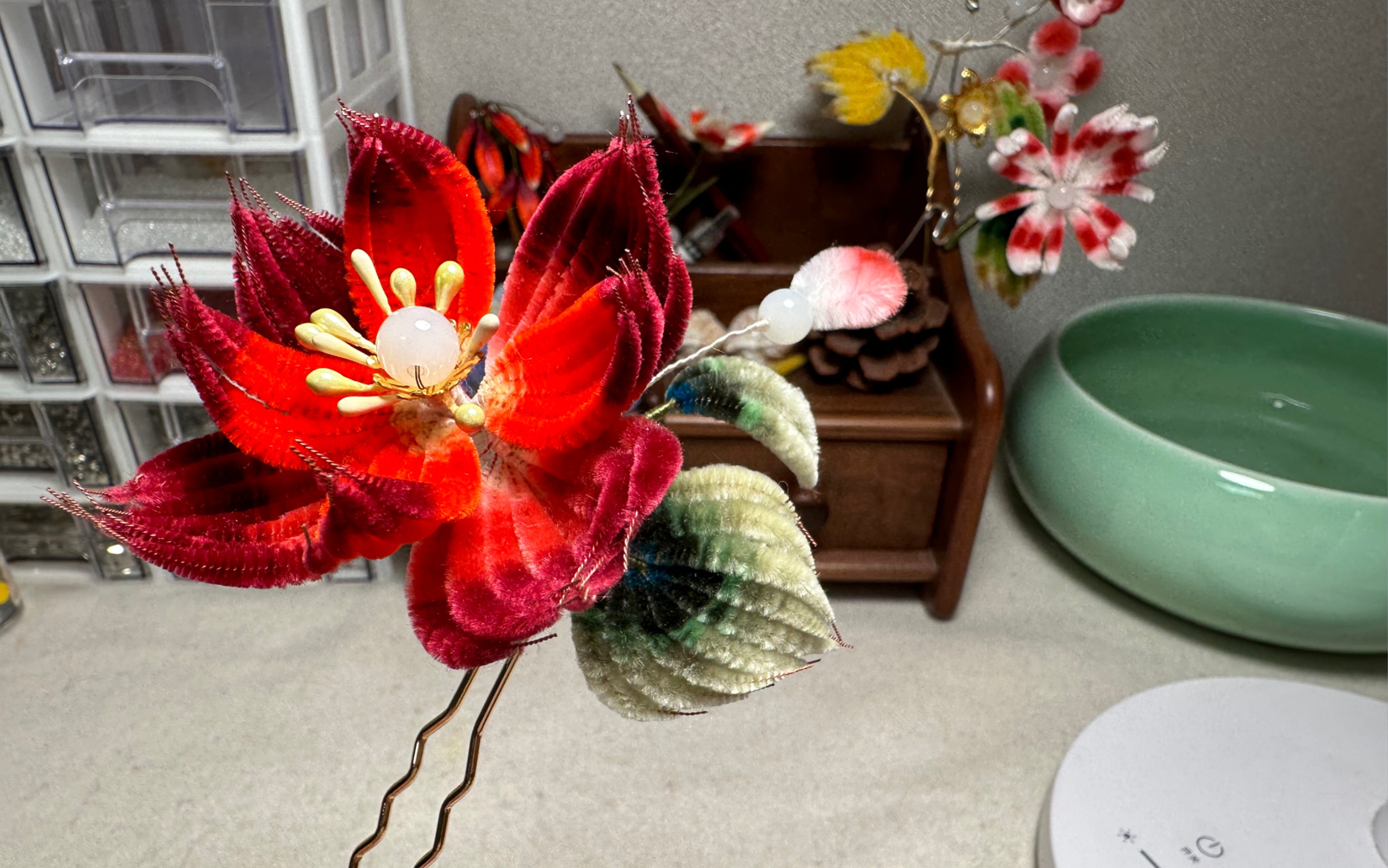 【手工】绒花(细绒款)