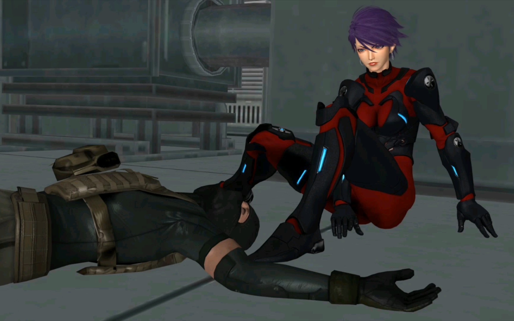 【定格3d】短发女特工合集1