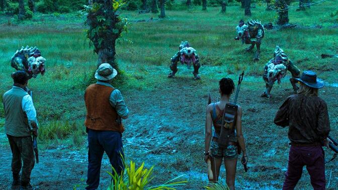 一群吃饱没事做的富豪作死之旅,居然敢饲料怪兽 ,异形魔怪7.