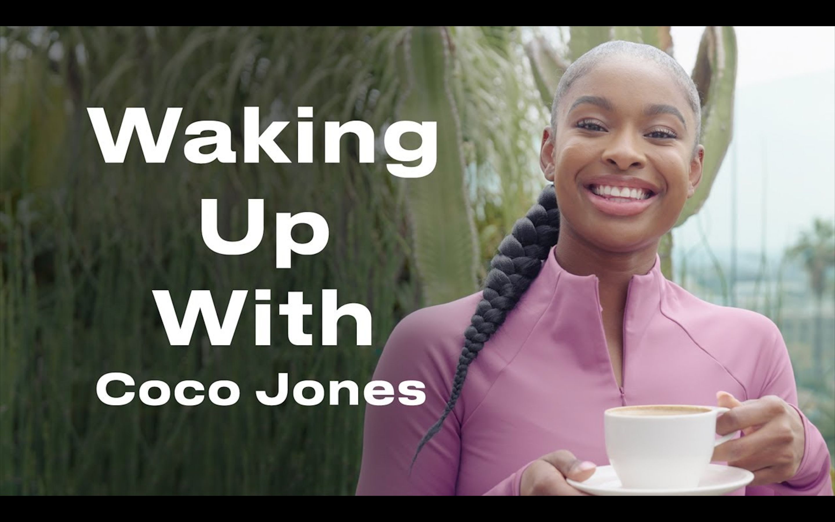 【coco jones】coco jones的晨间日常|waking up with|elle