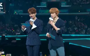 Download Video: 【洪知秀x崔韩率】SEVENTEEN Joshua and Vernon English MC  cut@ KCON LA 2018