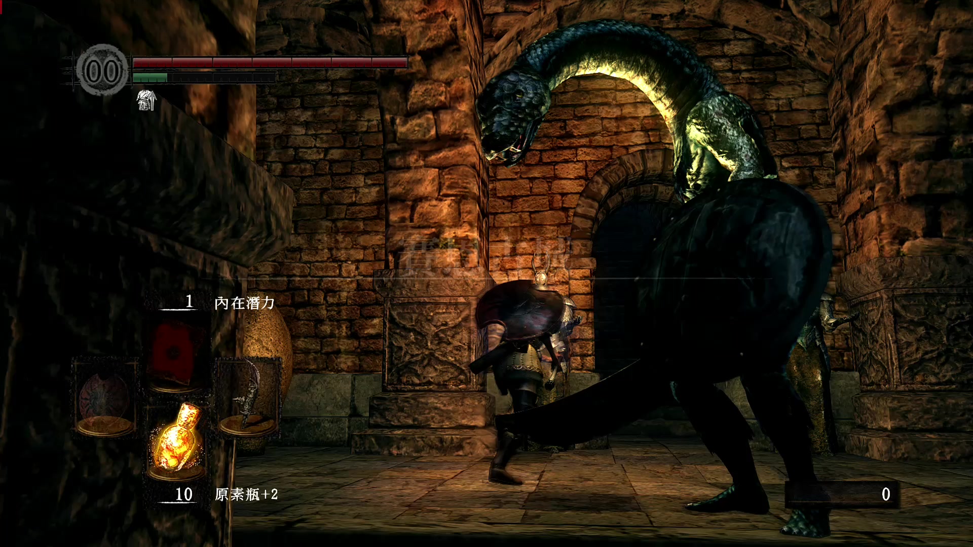 黑暗之魂受死版塞恩古城萌新吊打大恶魔