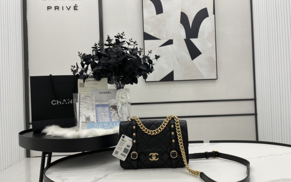 【香奈儿复古邮差包 as2696】震撼来袭!小巧精致,魅力十足!