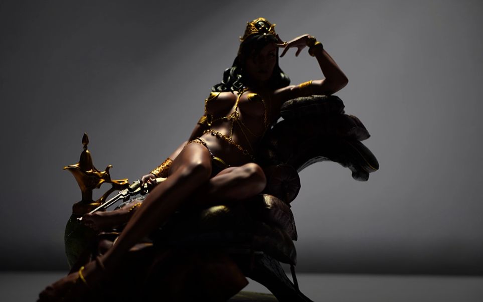 sideshow火星公主 dejah thoris德贾托里斯 14寸雕像