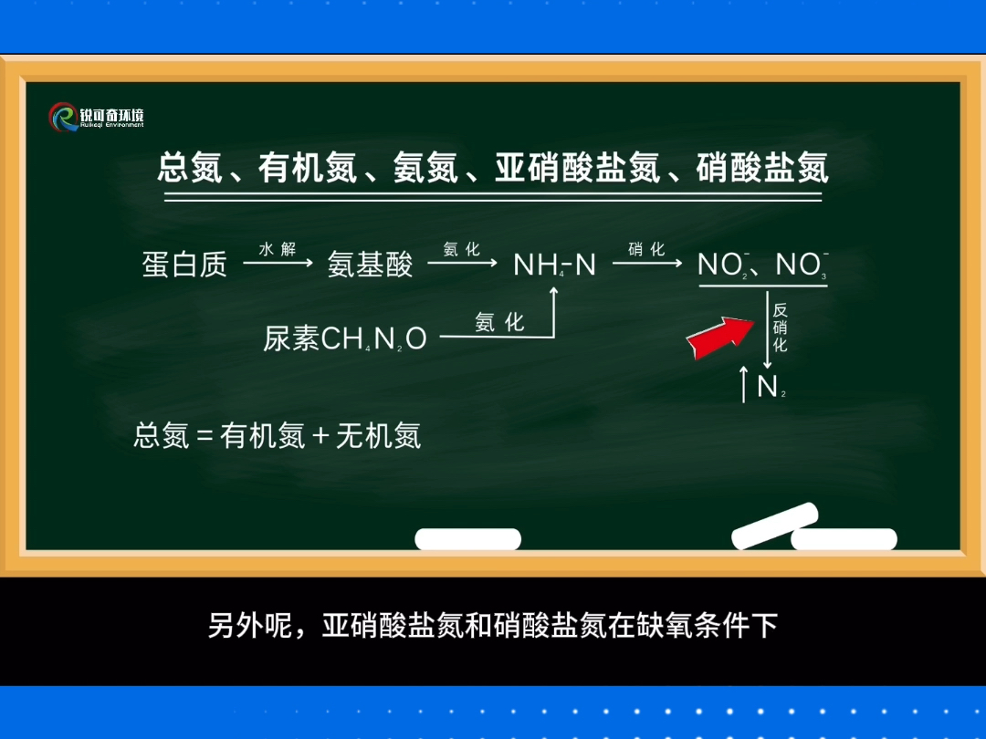 今天我们来探讨一下“总氮、有机氮、氨氮、亚硝酸盐氮、硝酸盐氮之间的互换关系.”哔哩哔哩bilibili