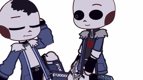 Fanart] Undertale AU sans - horror sans, killer sans, murder sans - BiliBili