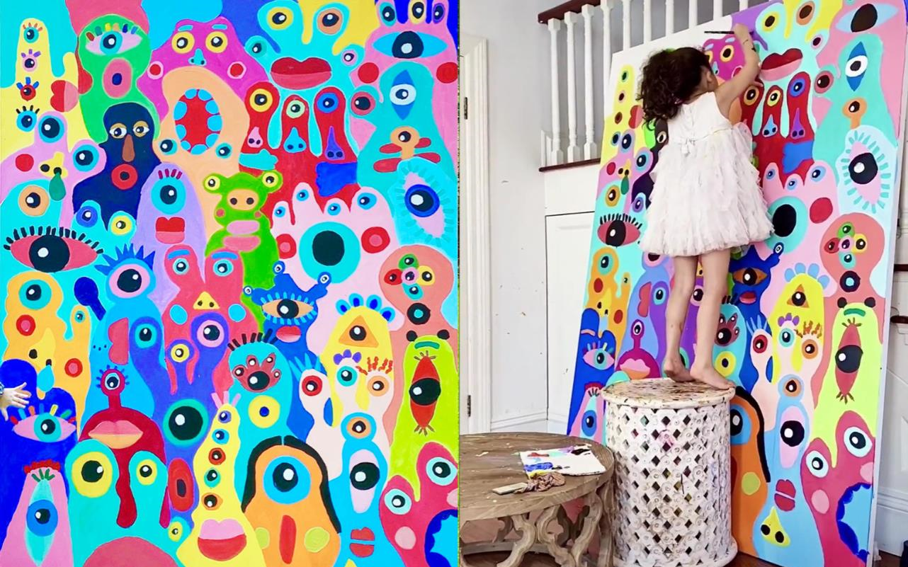 naomi画画 | 小奈原创小怪兽系列3_哔哩哔哩 (゜-゜)つロ 干杯~-bili