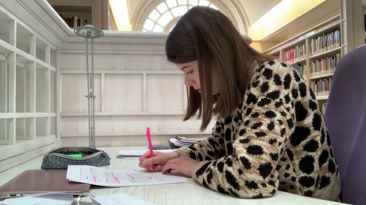 中字paigey学习日常vlog13和剑桥paige一起面对面学习1小时真实还原一