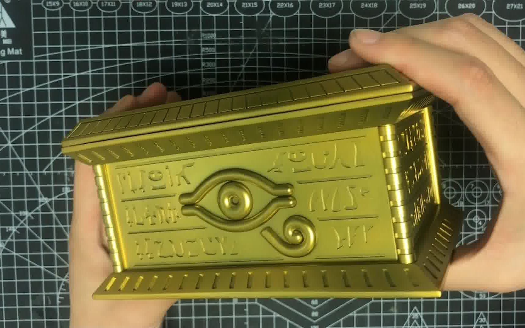 游戏王模型制作,封印的黄金柜!_哔哩哔哩_bilibili