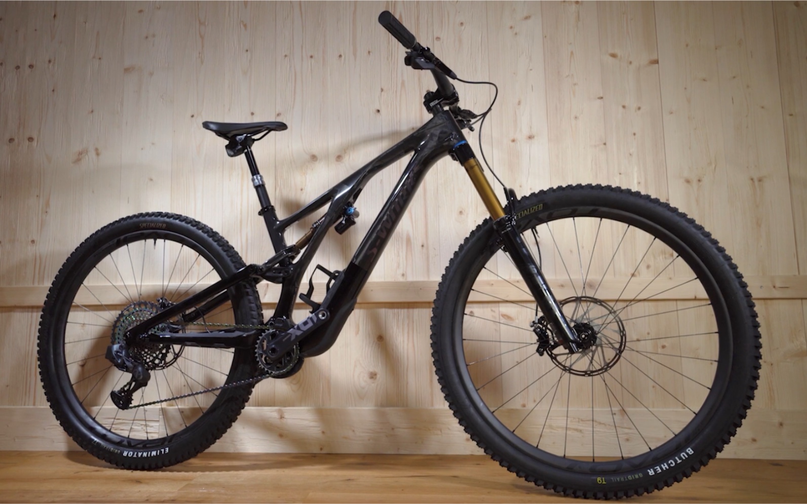 [4k]mtb-specialized s-works stumpjumper evo 21款 山地车装车视频